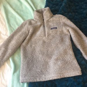 Patagonia Los Gatos 1/4 zip grey pullover size xs